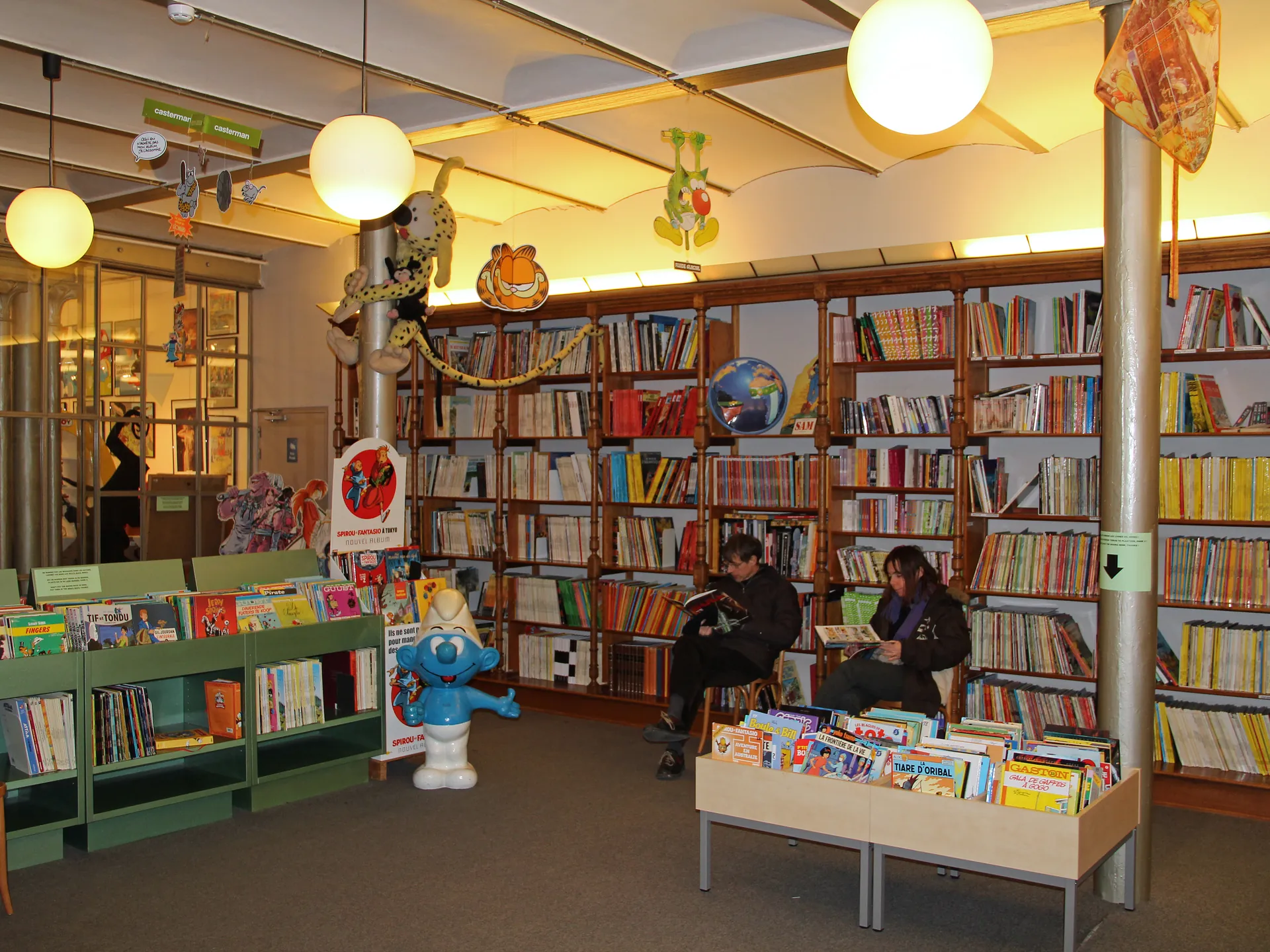 Biblioteca del Museo del Cómic de Bruselas