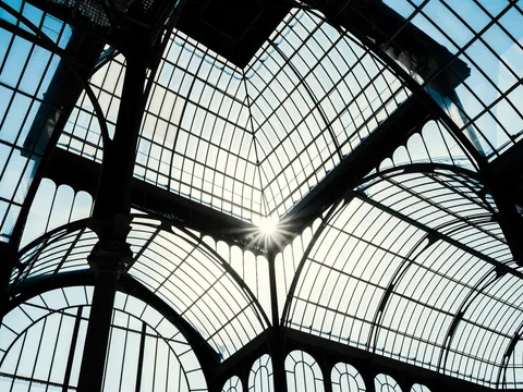 Estructura del Palacio de Cristal, Retiro, Madrid