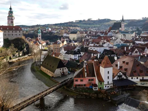 excursión Cesky Krumlov Rio Moldava
