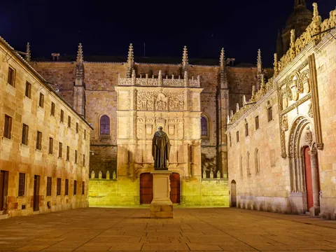 Universidad Salamanca tour a Pie noche