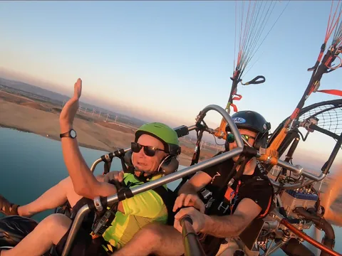 Parapente Zaragoza Vuelo Bautiso Embalse Loteta Aragon