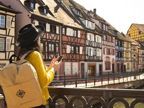 visita Autoguiada español Colmar Alsacia Francia
