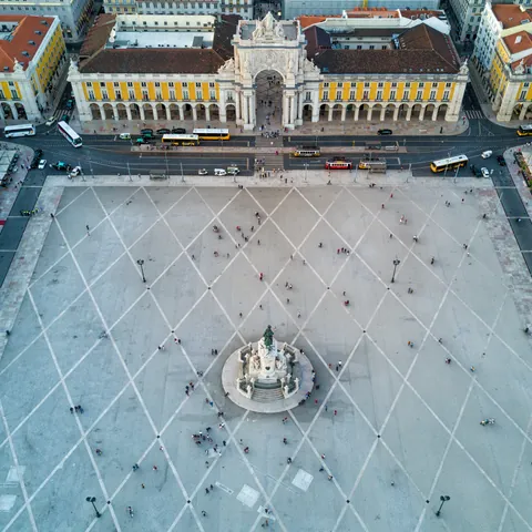 Sabías qué obras Praça do Comercio, Lisboa, Portugal
