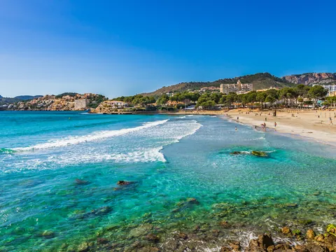 Playa de Paguera en Mallorca