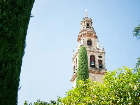 Torre del campanario de la Mezquita de Córdoba