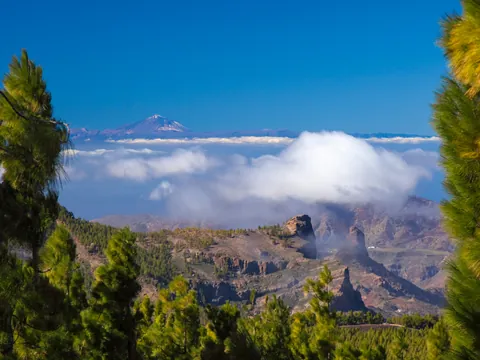 Pico de las Nieves, la cumbre más alta de la isla de Gran Canaria.