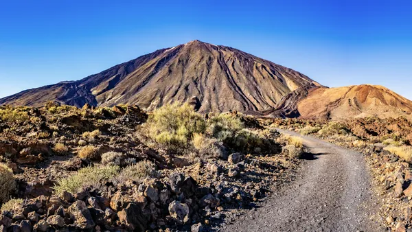 Vistas del Parque Natural del Teide, el entorno en el que se encuentra el observatorio.