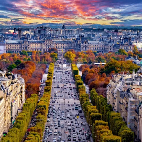 Los Campos Elíseos de París