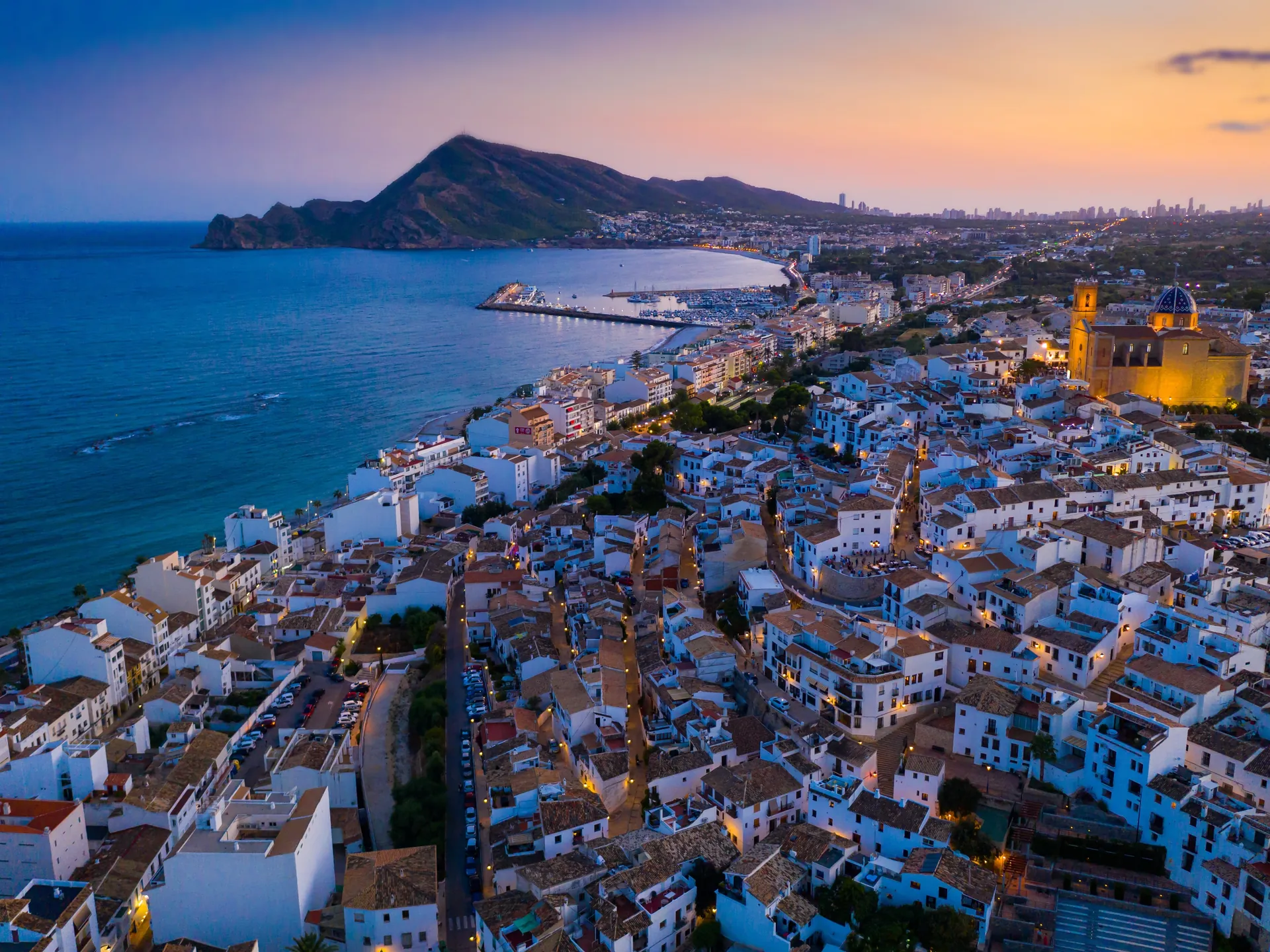Altea sunset