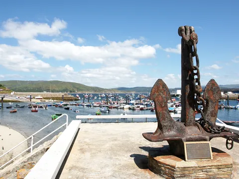 Puerto Finisterre, A Coruña, España
