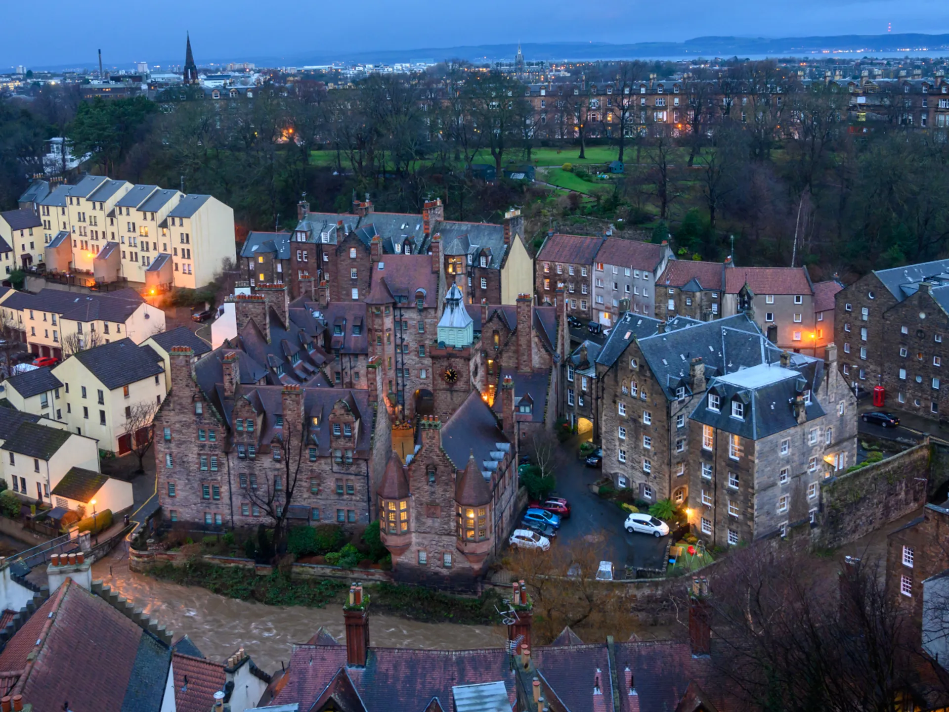 Vista de Dean Village - Dean Village - Qué ver en Edimburgo - Guía de Viajes Edimburgo - Buendía Tours