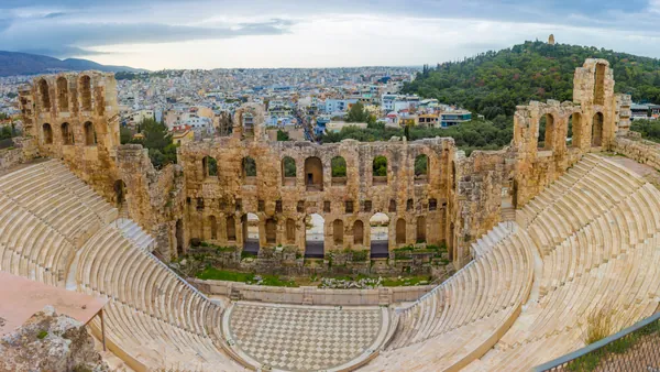visita guiada Acropolis Antigua Atenas visita en español Teatro Dionio Grecia