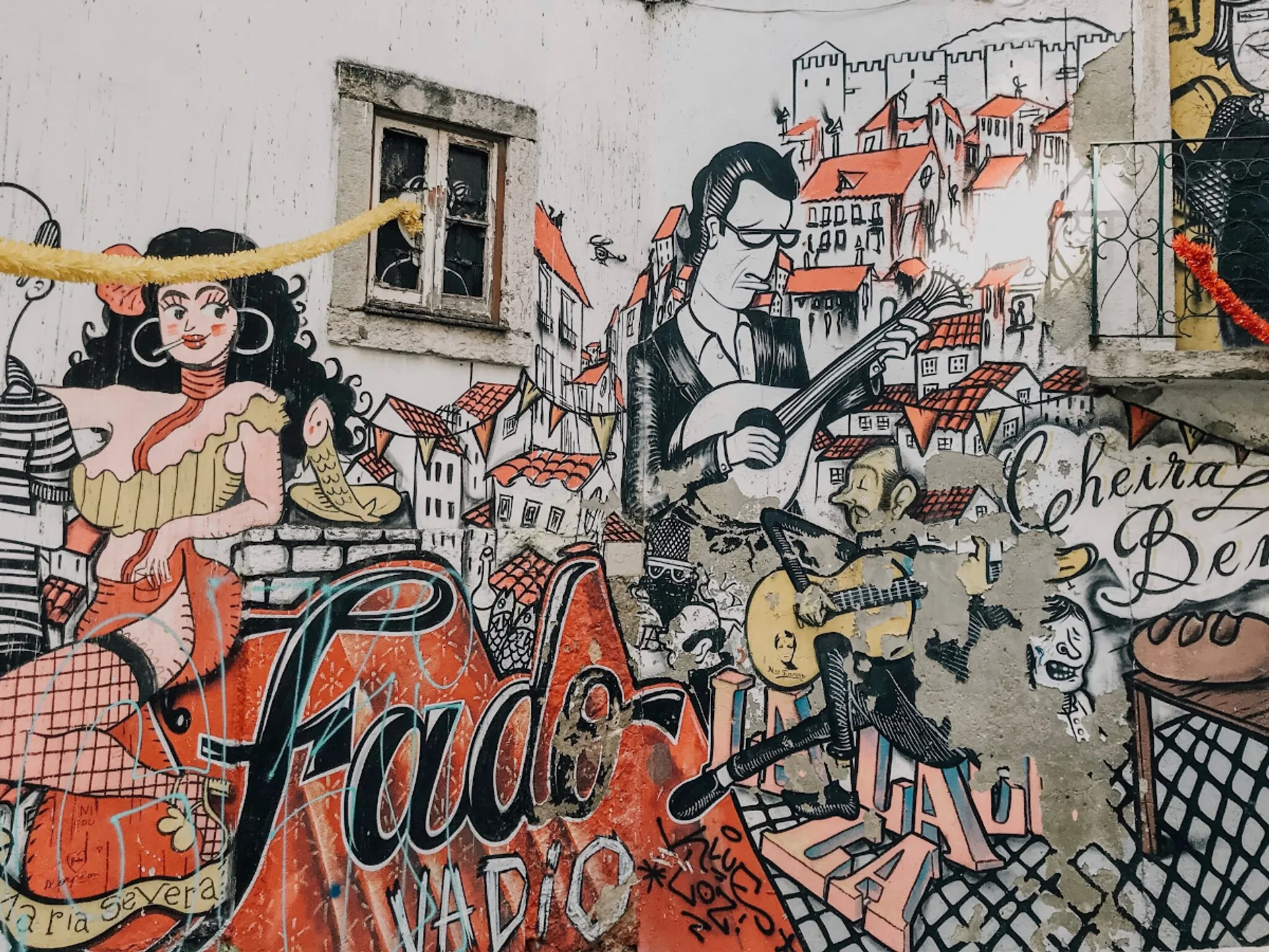 mural fado lisboa