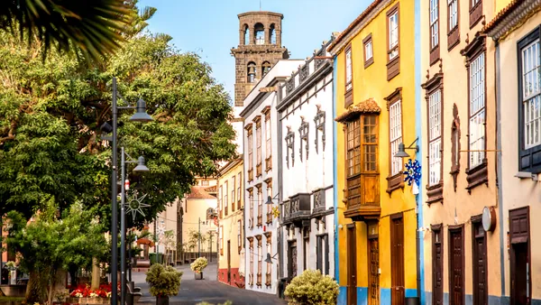 Calles de San Cristóbal de La Laguna, en la isla de Tenerife.