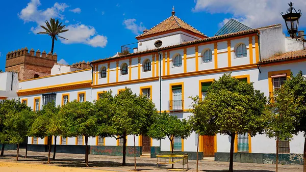 Patio Banderas free tour Barrio Santa Cruz Sevilla