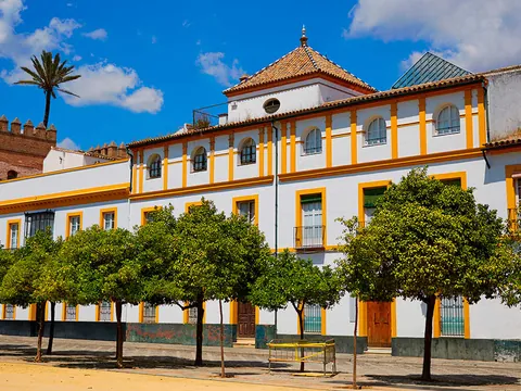 Patio Banderas free tour Barrio Santa Cruz Sevilla