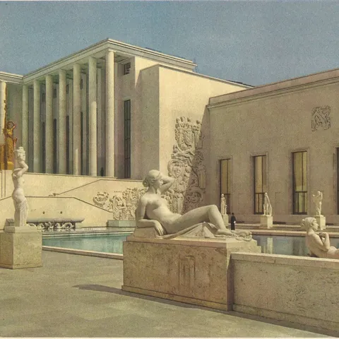 Esculturas del Museo de Arte Moderno de París