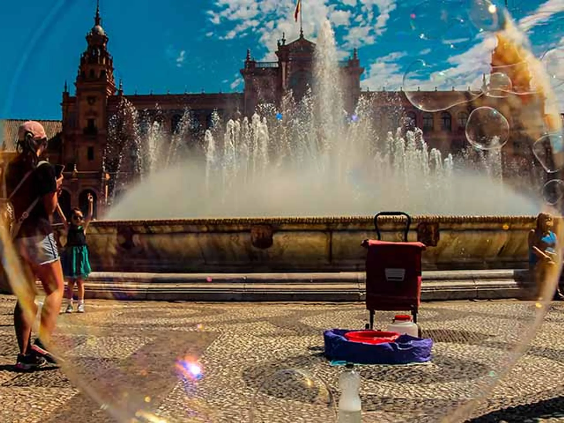 Actividades para niños en la Palza de España - Sevilla con niños - Qué hacer en Sevilla - Guía de viaje Sevilla - Buendía Tours