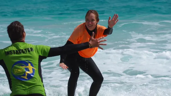 clase Surf Fuerteventura Caleta Fuste Canarias