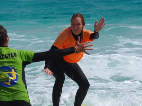 clase Surf Fuerteventura Caleta Fuste Canarias
