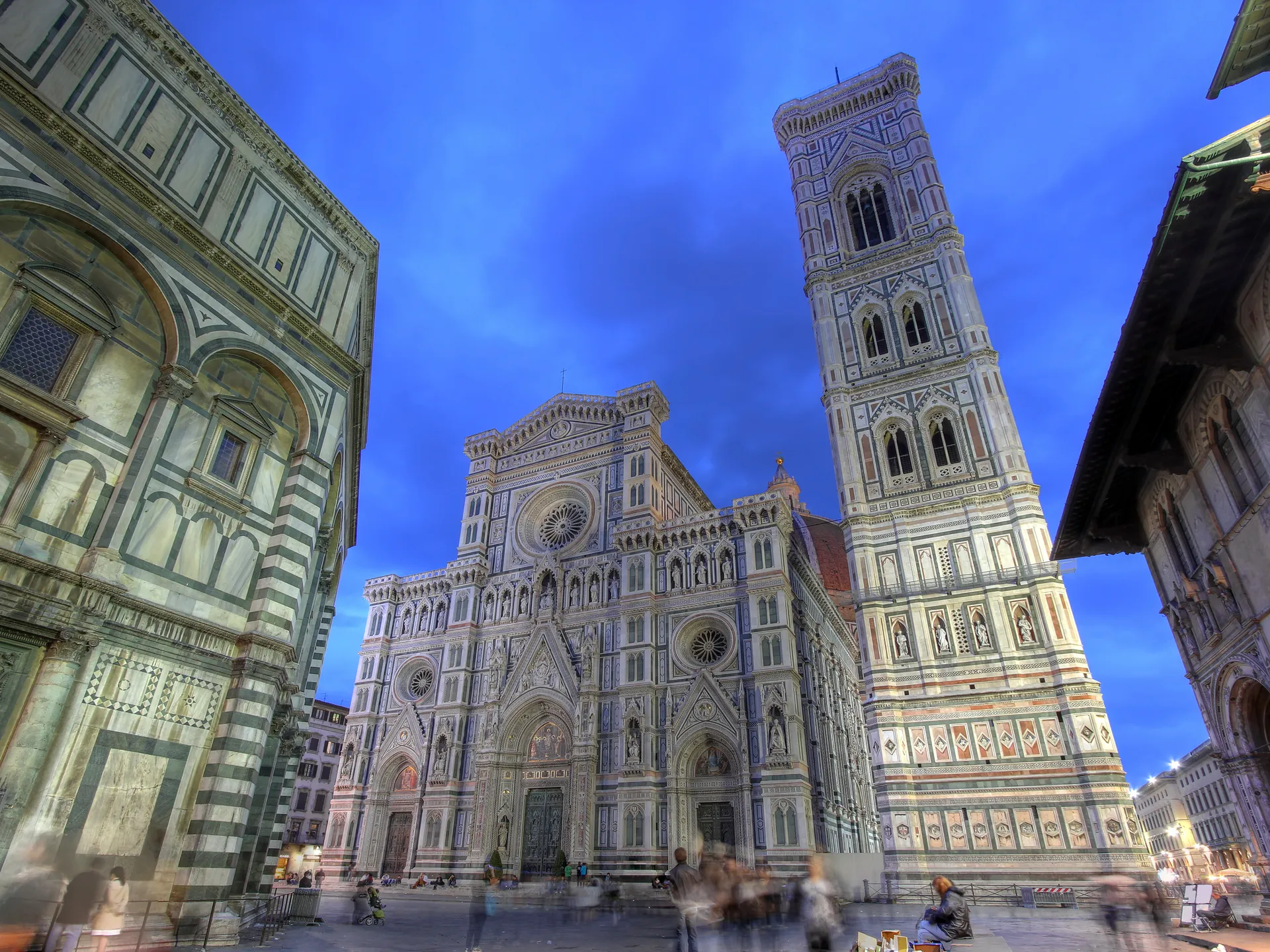 Baptisterio, Campanario y Catedral de Florencia - Piazza del Duomo - Qué ver en Florencia - Guía de Viajes Florencia - Buendía Tours