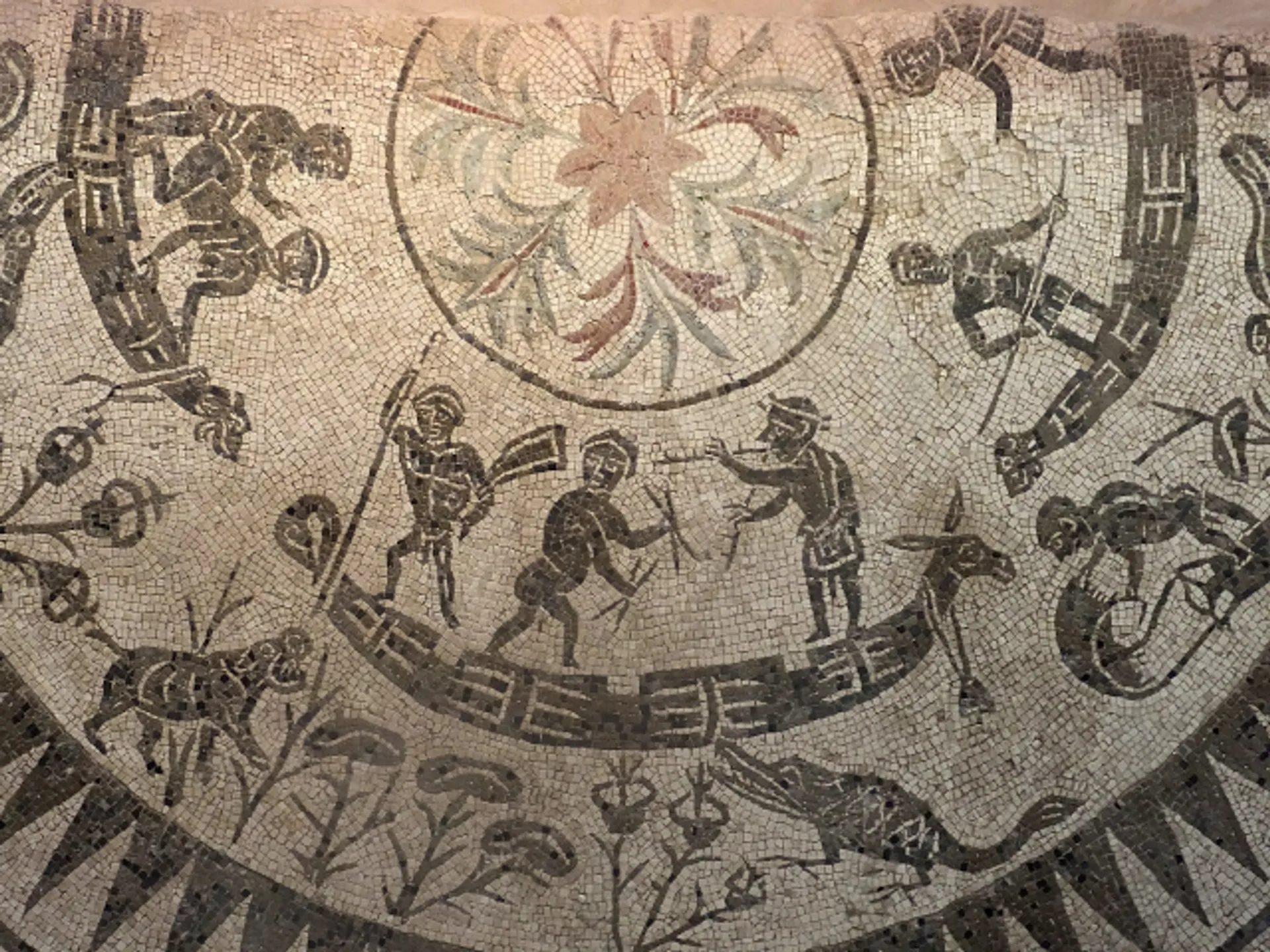 Mosaico Nilotic en el Palazzo Massimo -Palazzo Massimo - Museos de Roma - Qué ver en Roma - Guía de Viajes Roma - Buendía Tours