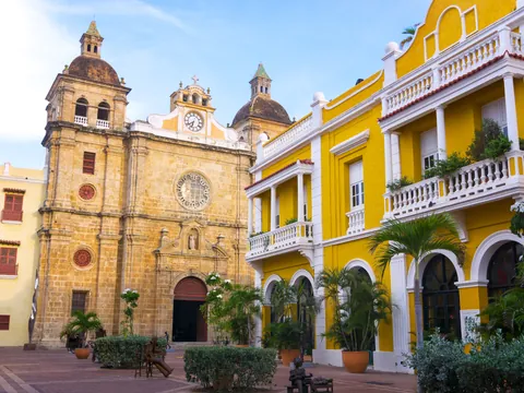 tour privado Cartagena Indias Iglesia San Pedro Claver Colombia