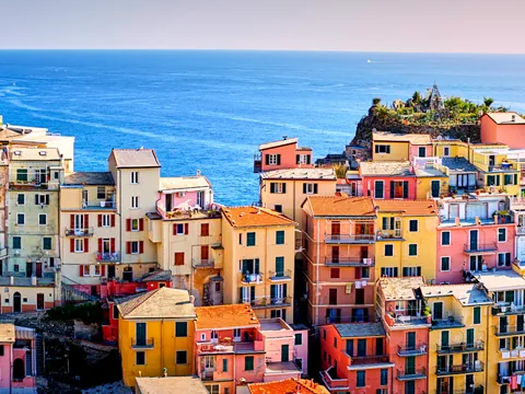 Excursión a Cinque Terre con ferry y tren desde Florencia