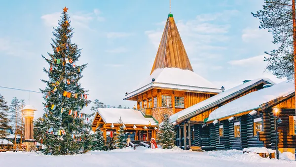excursión Aldea Papa Noel Rovaniemi Santa Claus Circulo Polar Artico Laponia Finlandia
