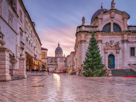 Iglesia de San Blas y Catedral, Dubrovnik, Croacia