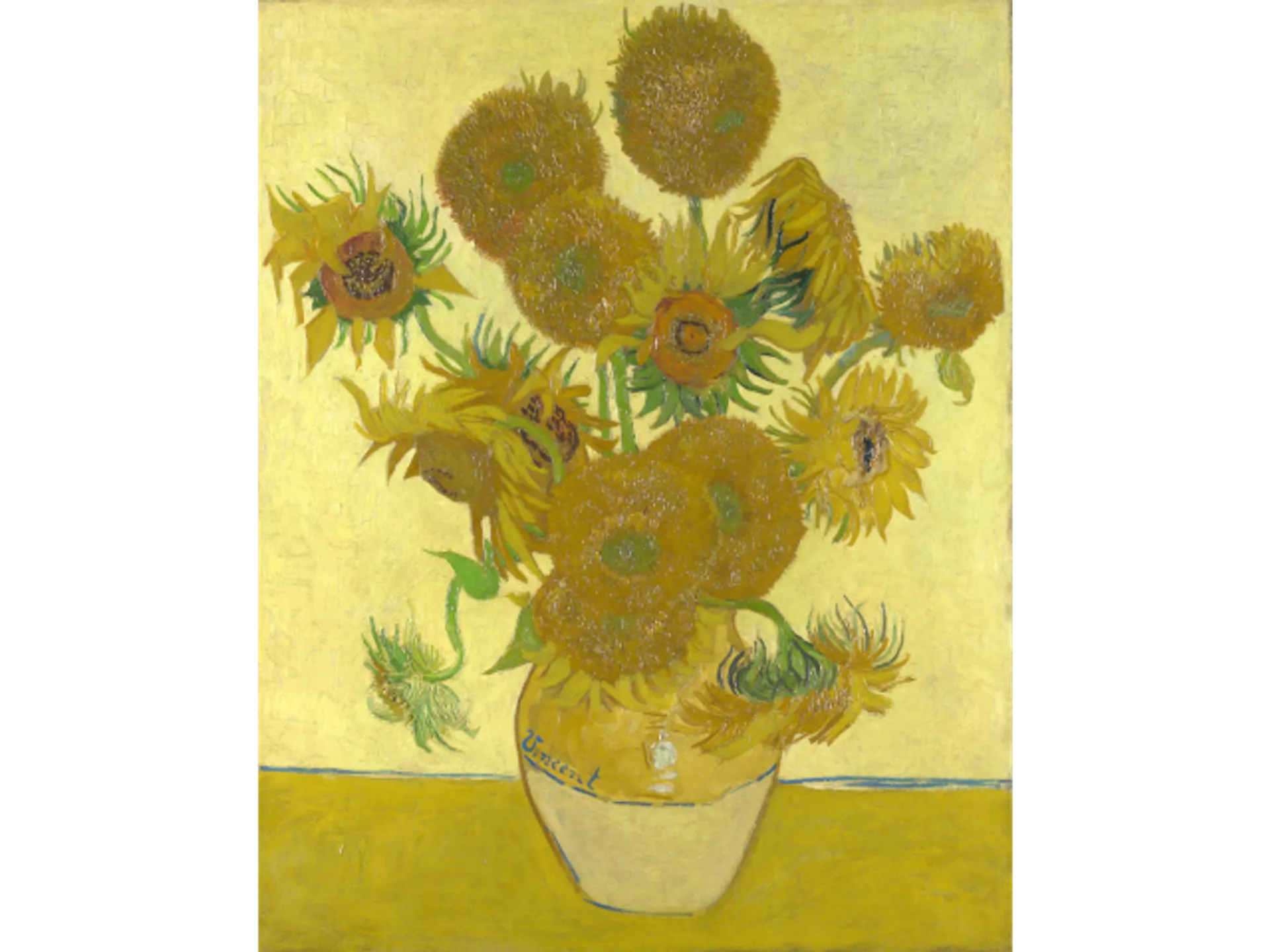 Girasoles de Vicent Van Gogh en Ámsterdam-Museos de Ámsterdam