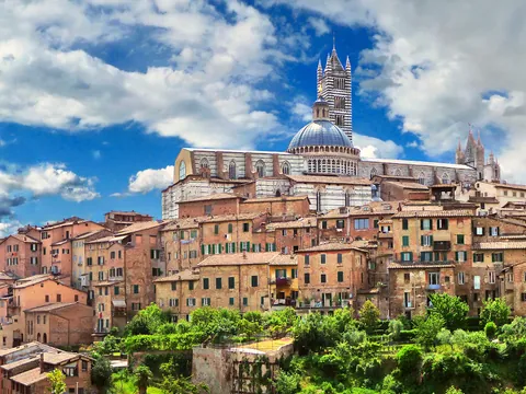 Tour a pie por Siena y visita a la catedral