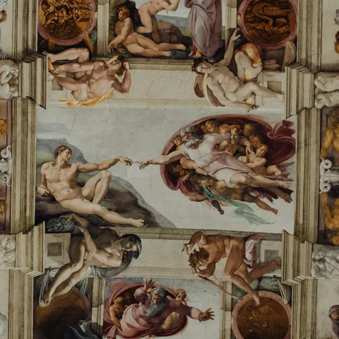Juicio Final en la Capilla Sixtina del Vaticano Roma