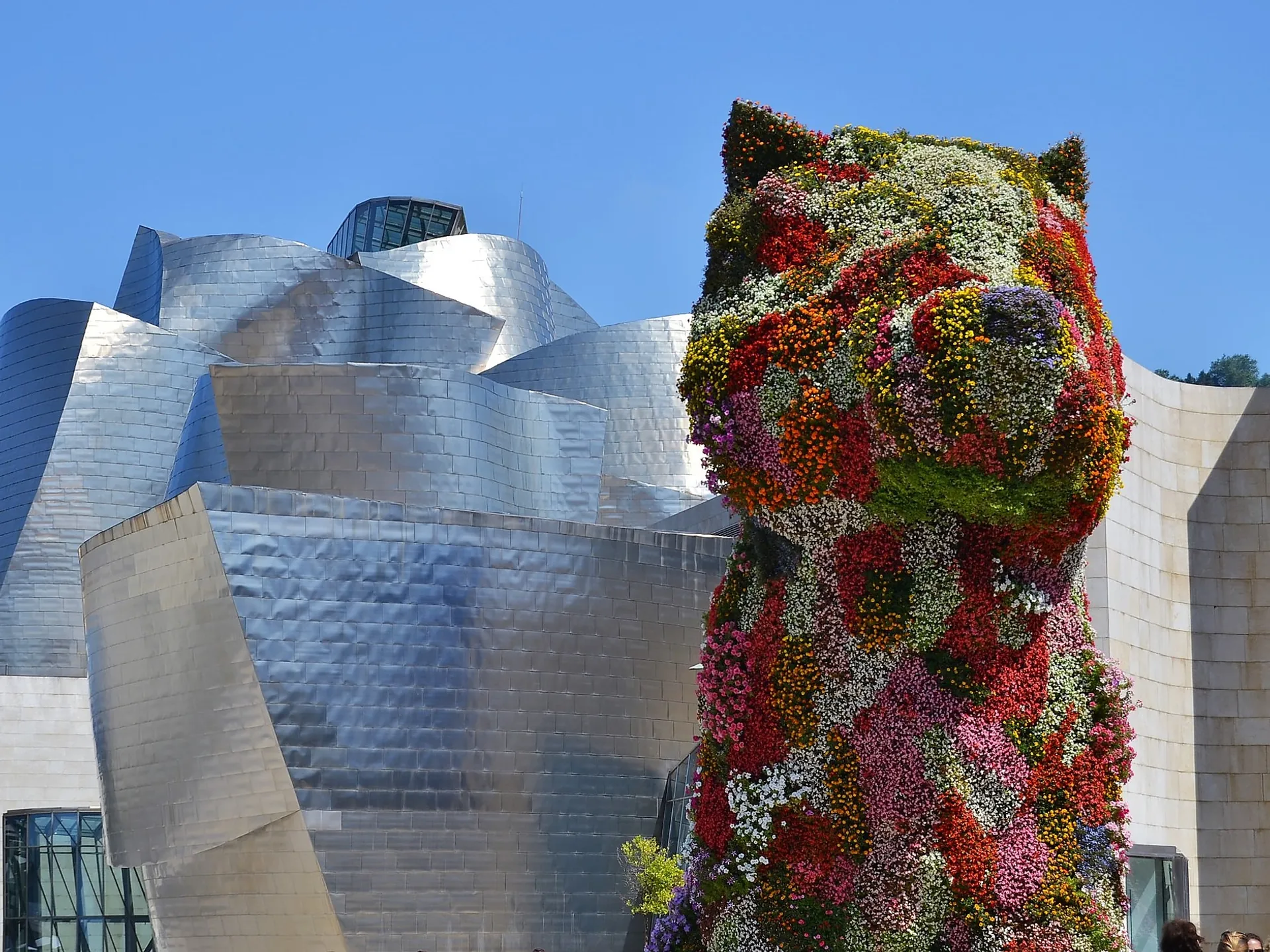 Puppy Exterior Museo Guggenheim de Bilbao - Exposiciones en Guggenheim de Bilbao en 2024 - Blog - Buendía Tours