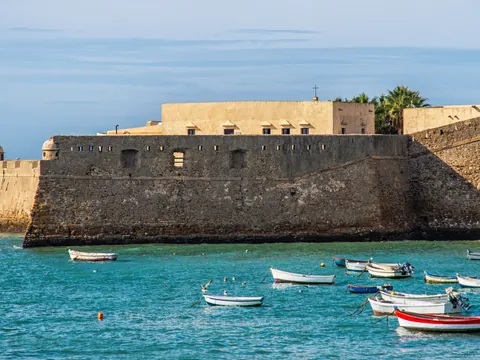 Castillo Santa Catalina Cádiz tour Bicicleta Cádiz Buendíatours