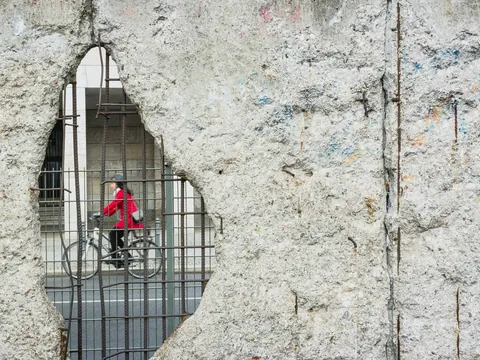 Fragmento del muro de Berlín