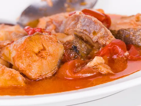 Merluza a la gallega de Santiago de Compostela-santiago de compostela donde comer