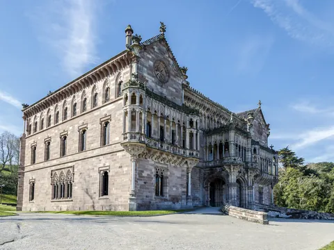El Palacio de Sobrellano en Comillas, Cantabria