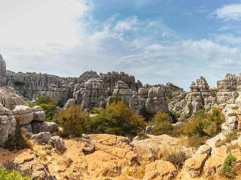 Rocas del Torcal de Antequera en Málaga