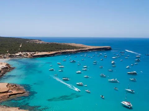 Paseo en barco por las calas de Formentera