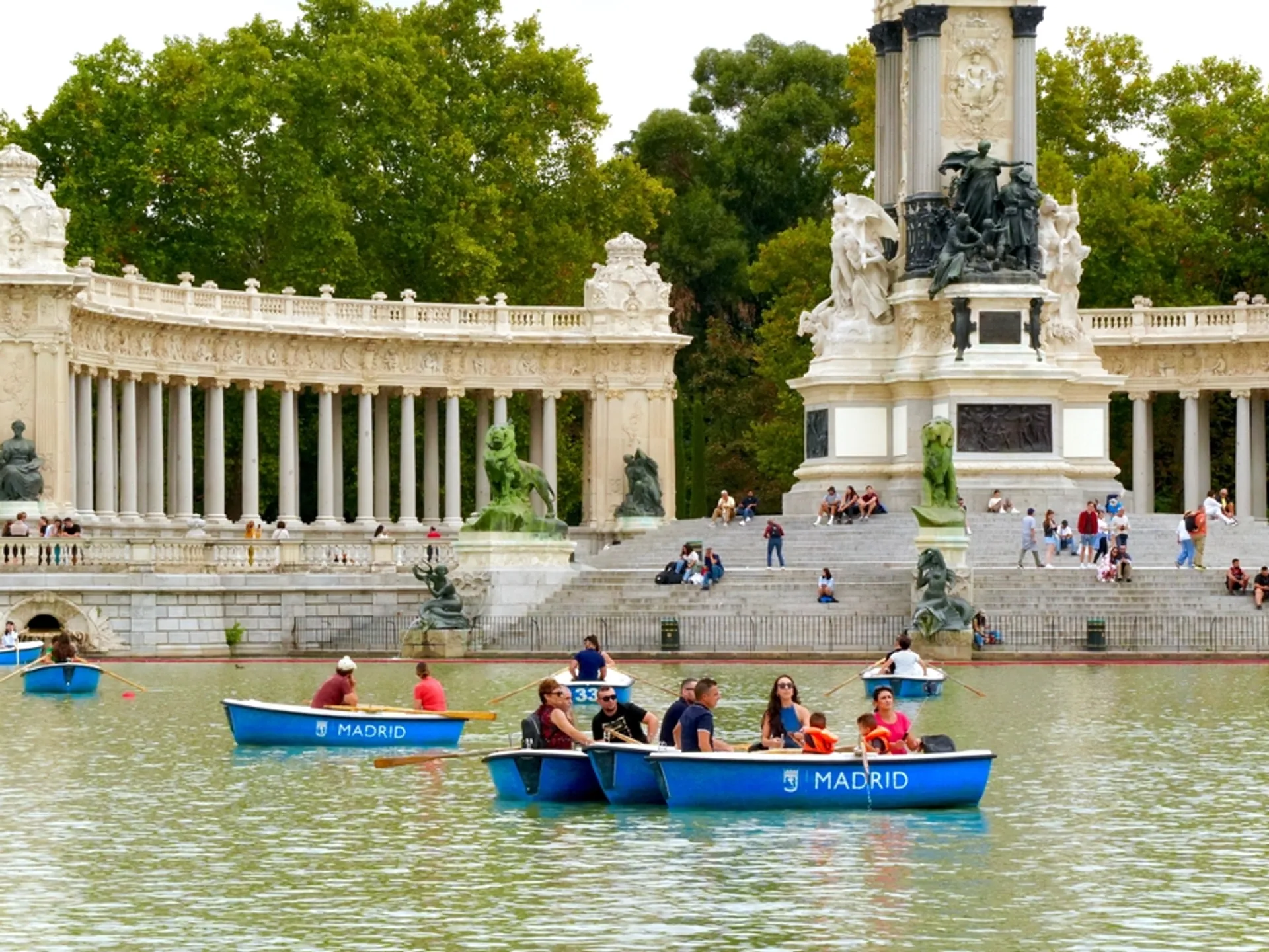 Retiro Madrid donde comer