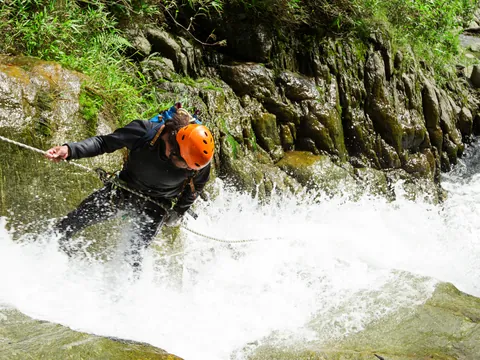 Barranquismo Madeira Descenso cañónes Canyoning Iniciacion