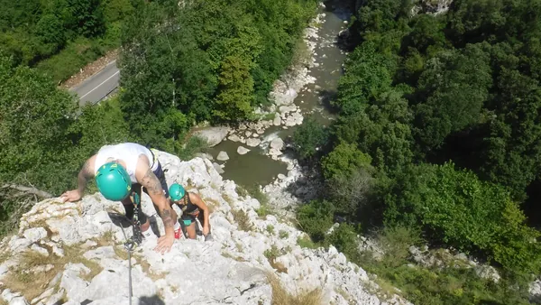 Via Ferrata el Milar San Vicente Barquera Desfiladero Hermida Rio Deva Multiaventura Cantabria