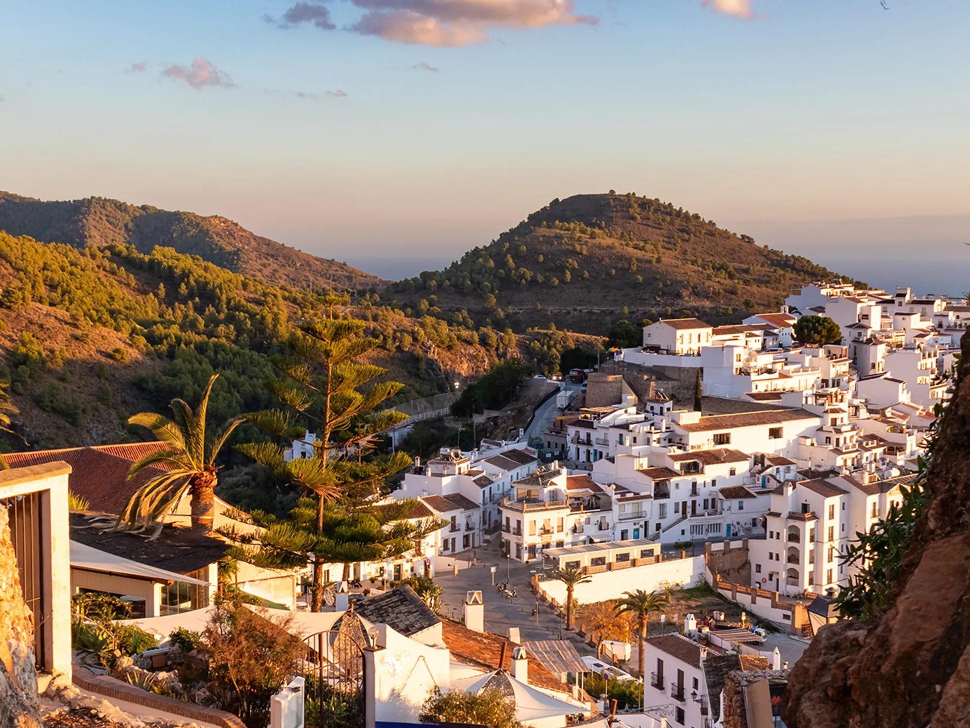 Frigiliana atardecer