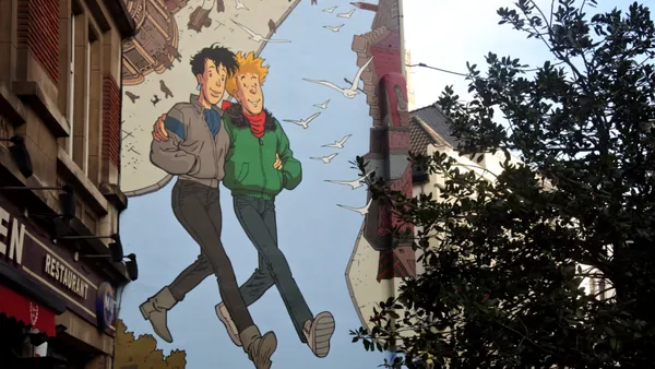 visita guiada Bruselas Comics Viñetas Graffiti Grafitti Graffitti Street Art Arte Urbano Bélgica