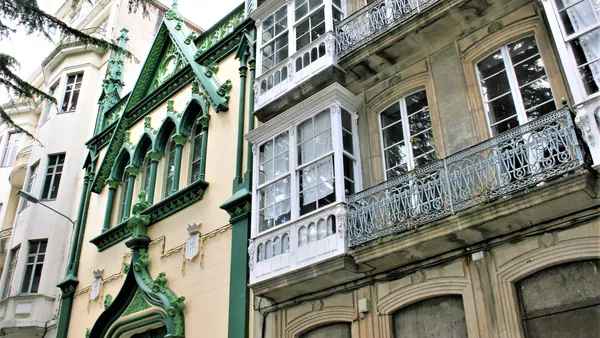 Edificios en Ferrol, La Coruña, España