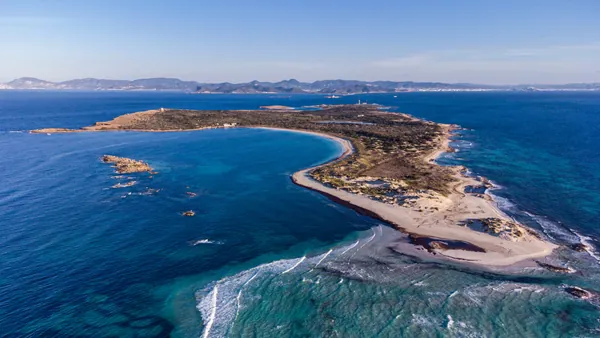 La preciosa isla de S´Espalmador en Formentera