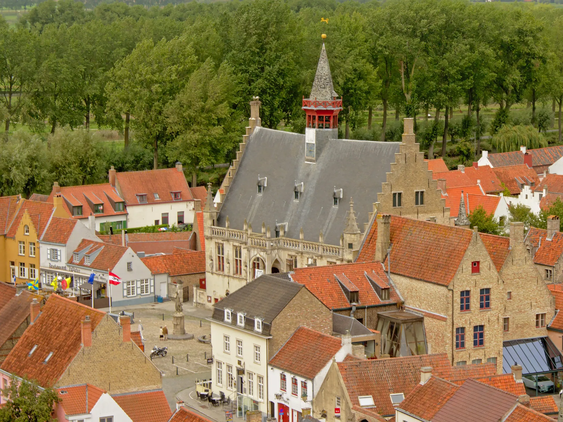 vista aérea Damme
