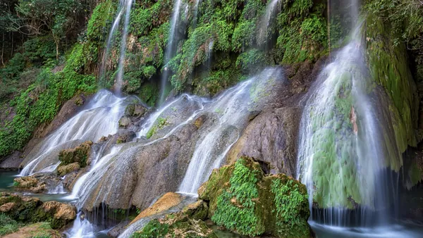 El Nicho es un paraje natural con cascadas y pozas en la Sierra del Escambray.