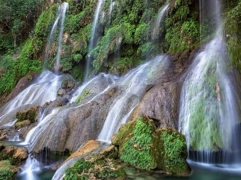 El Nicho es un paraje natural con cascadas y pozas en la Sierra del Escambray.
